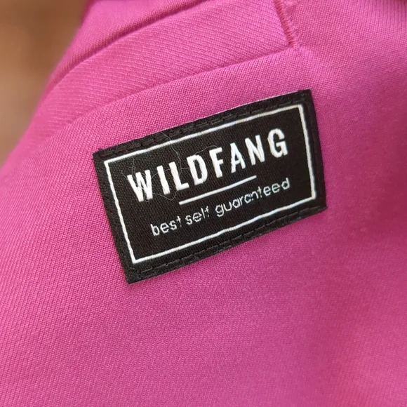 Wildfang Empower Colorblock Tux‎ Blazer Pink Black Sz Small Career Party - Picture 15 of 15